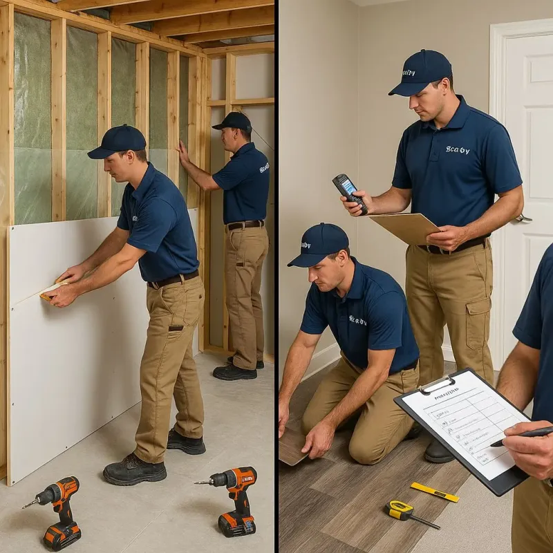 Repairs and Reconstruction process in Dickinson, TX