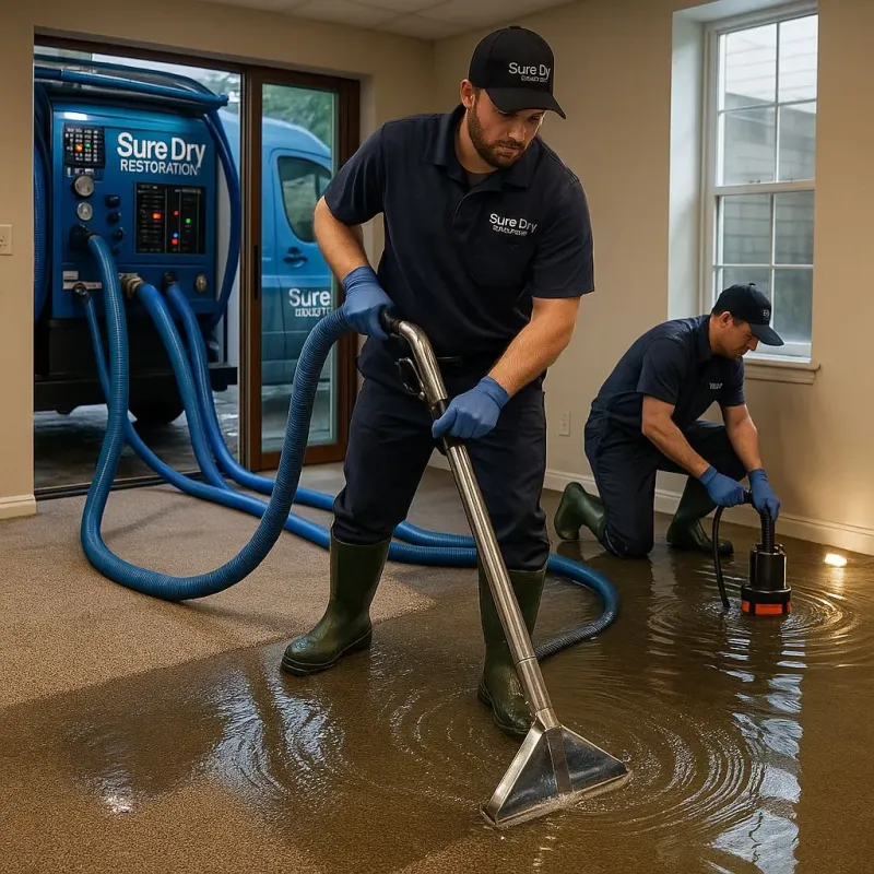 Water Extraction and Removal process in Dickinson, TX